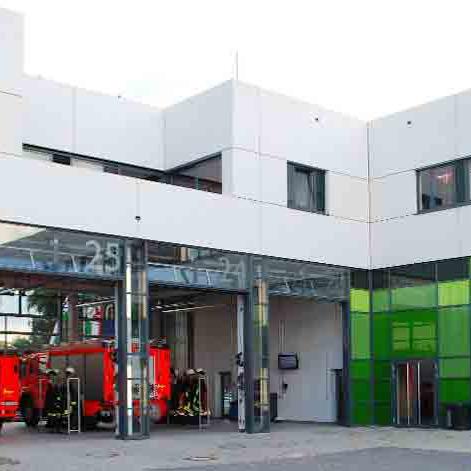 Hauptfeuer- und Rettungswache an der Lindberghstraße, Langenfeld